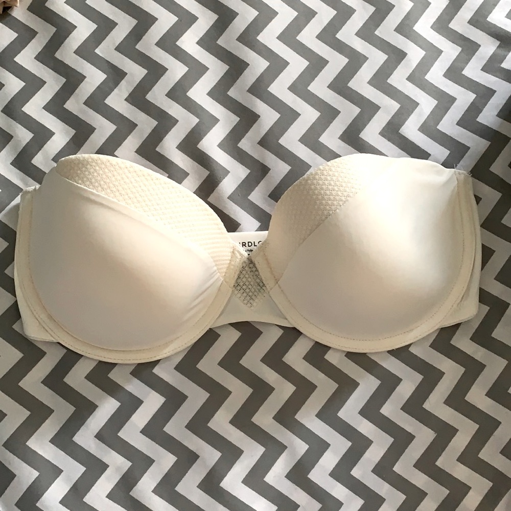 Strapless Third Love Bra 34D